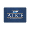 Welcome Aboard Alice 23.6 x 15.7 in Doormat