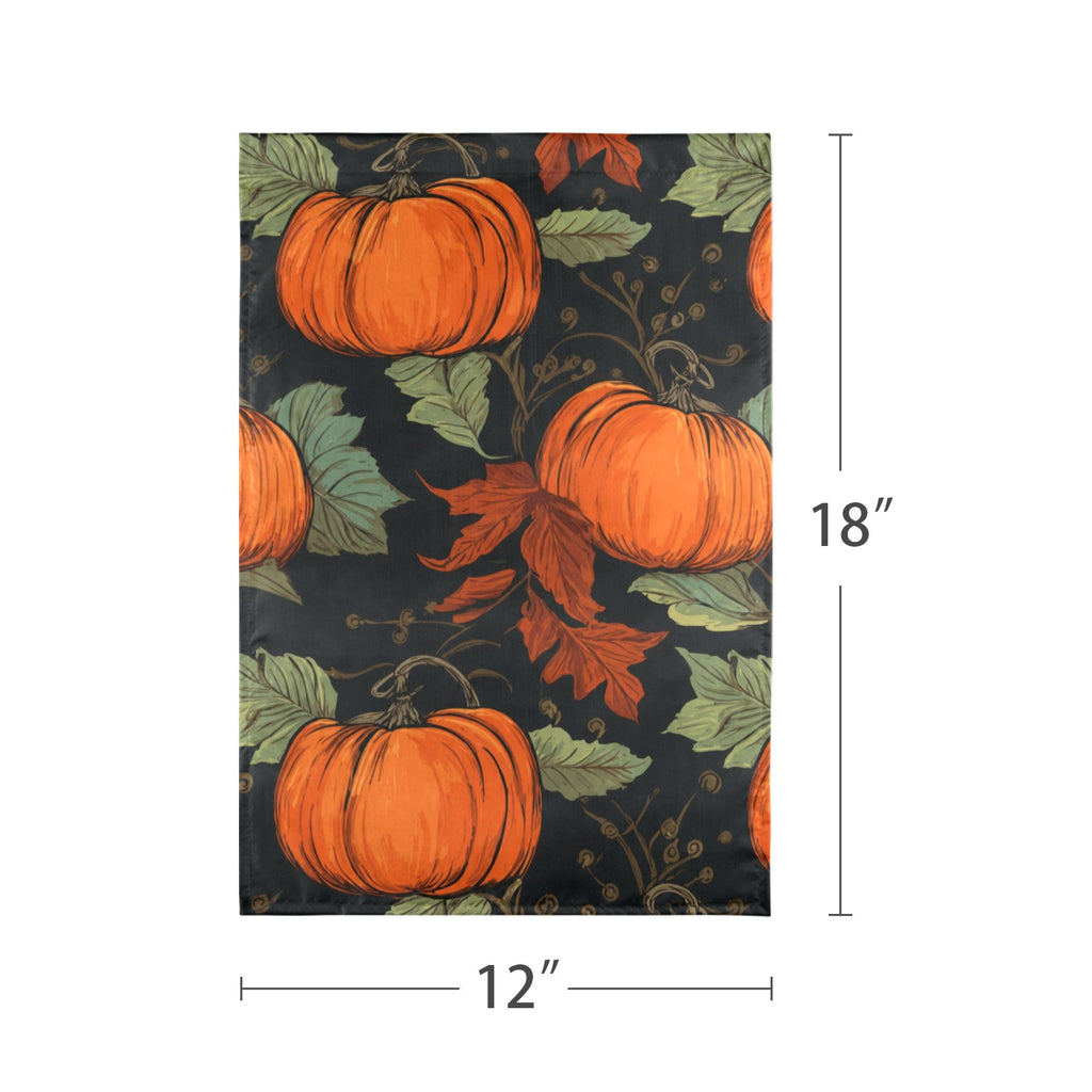 Maple Leaf Welcome 12 x 18 in Garden Flag