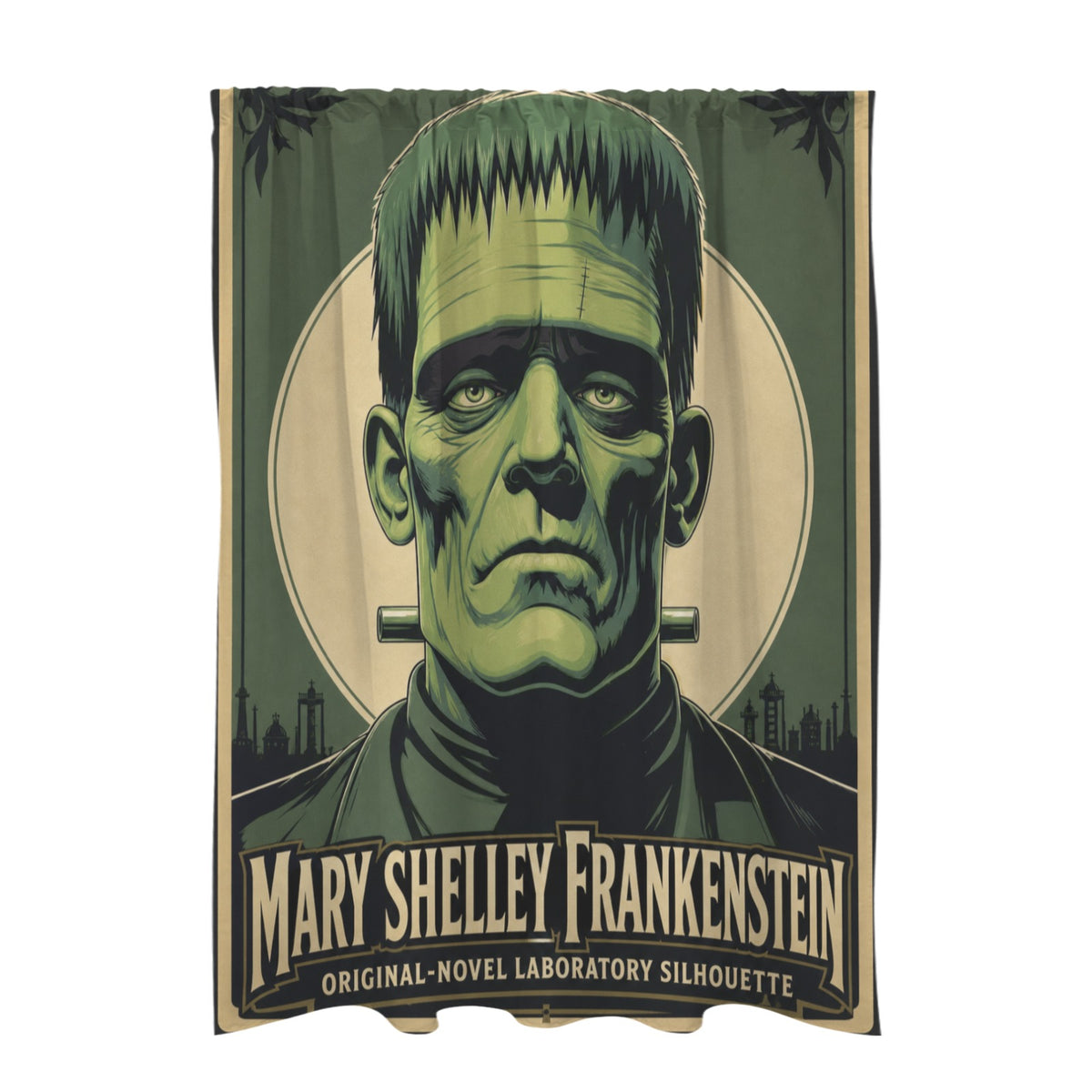 Frankenstein Laboratory 51 x 72 in Door Curtain (QUE)