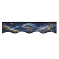 Clouded Blue Planet 200cm x 43.1cm Fireplace Cloth (QUE)
