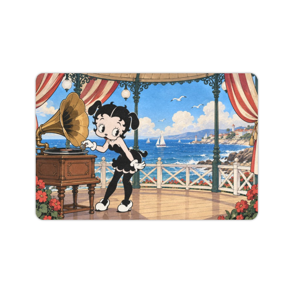 Seaside Bandstand Betty Boop 23.6 x 15.7 in Doormat