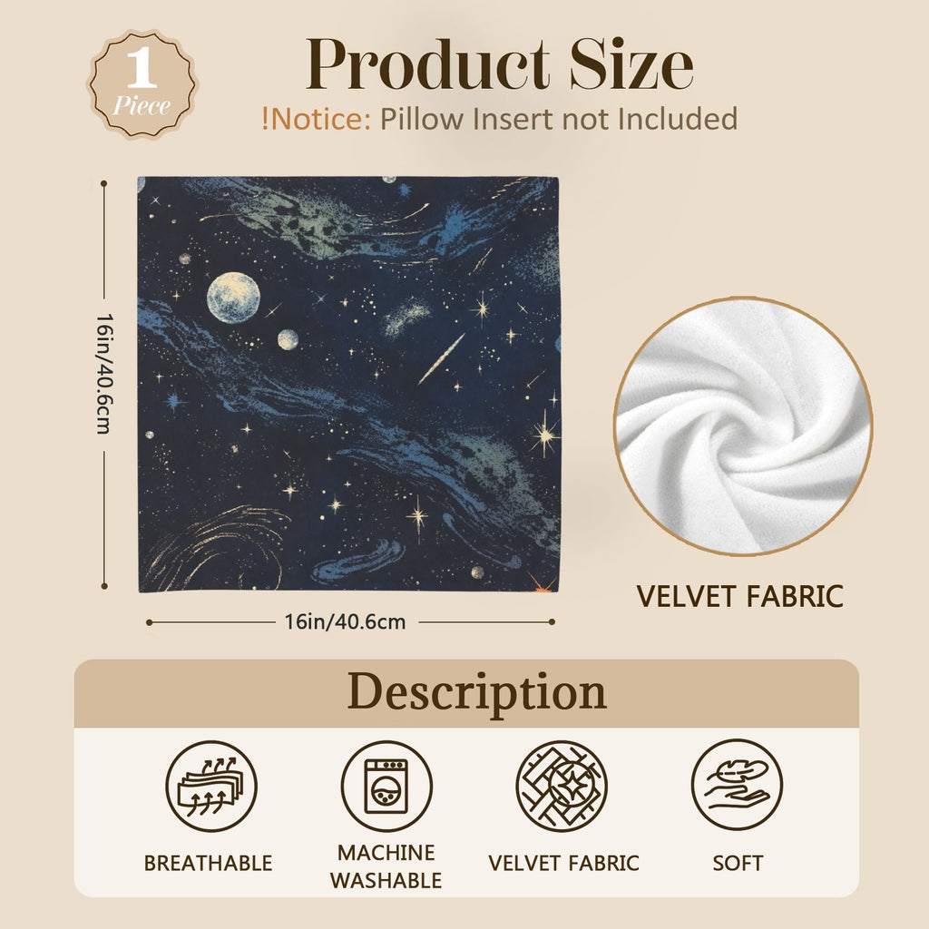 Extra Celestial Orbit 16 x 16 in Envelope Pillow Case