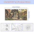 Liberty Bell Foundry Garden 47 x 24 in Festival Banner