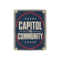 Capitol to Community 32 x 48 in Micro Fleece Blanket