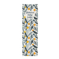 Botanical Indigo Ledger 12 x 40 in Polyester Peach Skin Tapestry