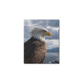 Bald Eagle Windward Profile Frame Canvas Print 8"x10"