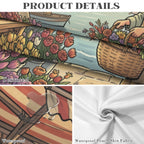 Minnie Market 178cm x 140cm Rectangular Tablecloth 70x55inch (QUE)