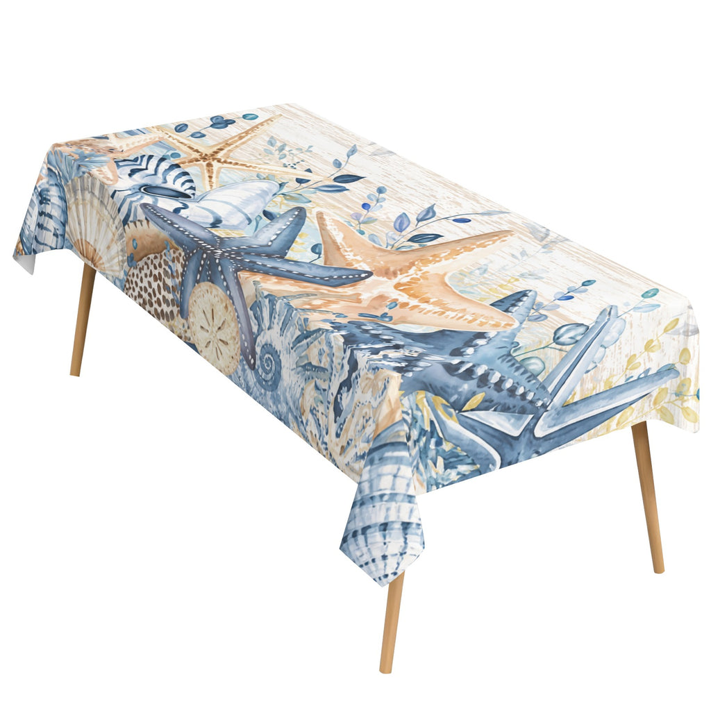 Rustic Wildflower 178cm x 140cm Rectangular Tablecloth 70x55inch (QUE)