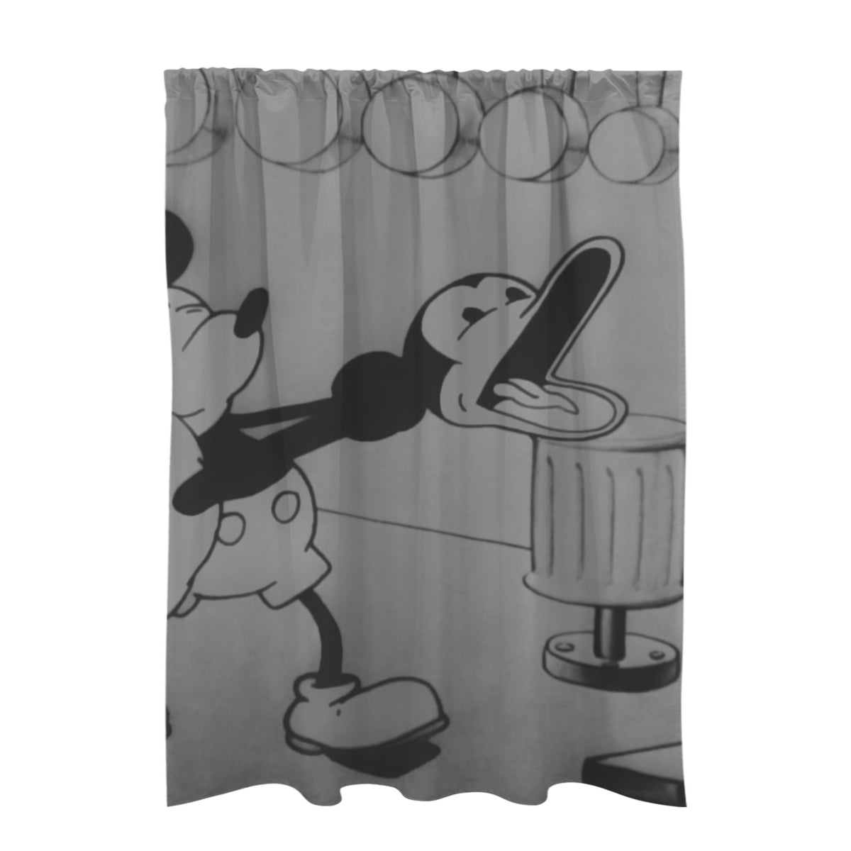 Mickey Open-Mouth Pan 51 x 72 in Door Curtain (QUE)