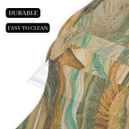 Satellite Earth Patterns 200cm x 43.1cm Fireplace Cloth (QUE)