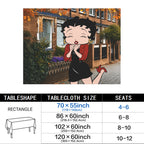 Jazz Stage 178cm x 140cm Rectangular Tablecloth 70x55inch (QUE)
