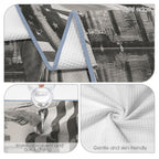 Liberty Monochrome Portrait 29"x58" (QUE) Waffle Weave Bath Towel