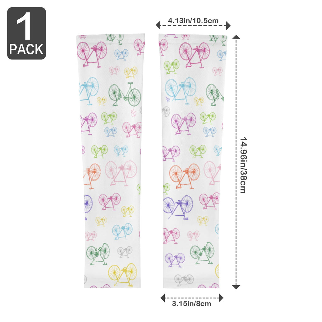 Mountain Bike Flow Lines Arm Sleeves 38cm (1-Pack) (QUE)