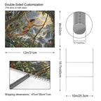 Jungle Vines Tarzan 12 x 9 in House Sign