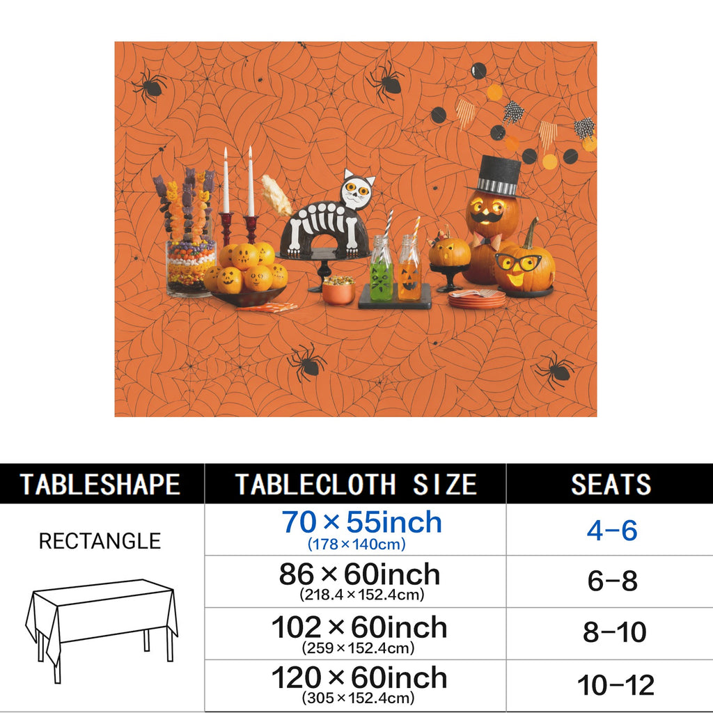 European Sunflower 178cm x 140cm Rectangular Tablecloth 70x55inch (QUE)