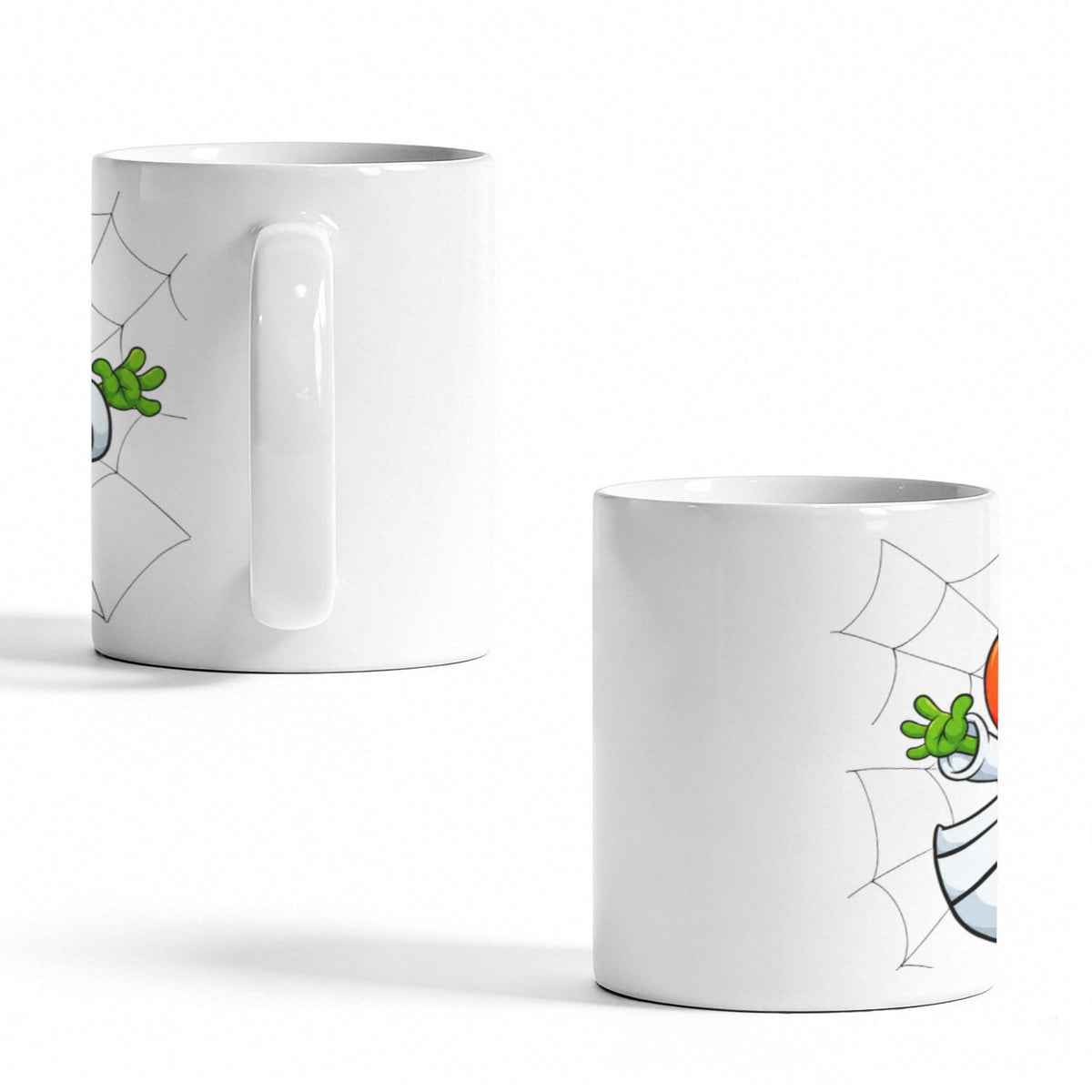 Ghost Mailbox Surprise 11 oz White Ceramic Mug