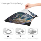 Blue Marble Eastern Hemisphere 16 x 16 in Envelope Pillow Case