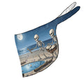 Skeleton Dance Shoreline Circle Beach Sarong Wrap (QUE)