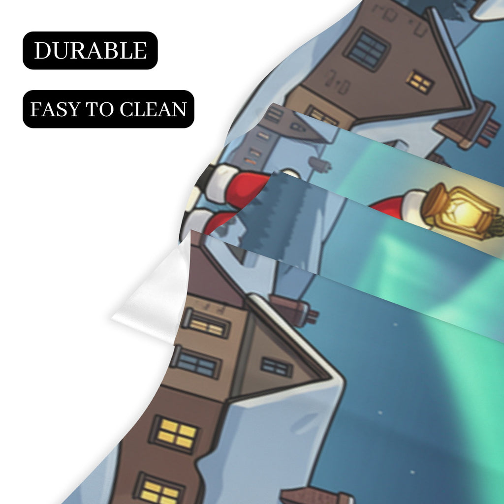 Aurora Chimneys — 200cm x 43.1cm Fireplace Cloth (QUE)