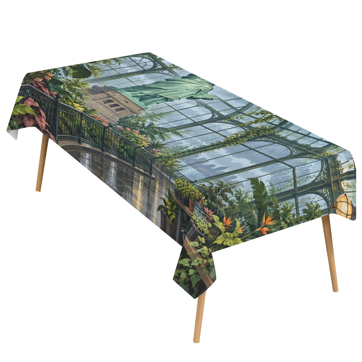 Liberty Glasshouse 178cm x 140cm Rectangular Tablecloth 70x55inch (QUE)