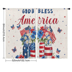 God Bless the Civic Home 52 x 84 in Window Curtain Set