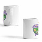 Spooky Potion Bottles 11 oz White Ceramic Mug