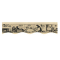Comic Strip Rooftops 200cm x 43.1cm Fireplace Cloth (QUE)