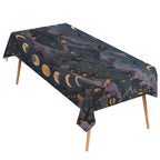 Haunted Hills 178cm x 140cm Rectangular Tablecloth 70x55inch (QUE)