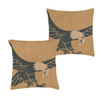 Bald Eagle Emblem 16 x 16 in Envelope Pillow Case