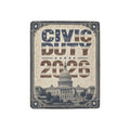 Civic Duty 2026 32 x 48 in Micro Fleece Blanket