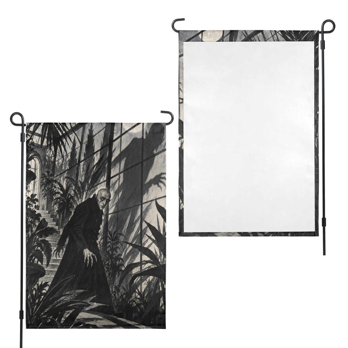 Tall Shadows Orlok Greenhouse 12 x 18 in Garden Flag