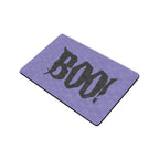 Purple Pumpkin Boo 23.6 x 15.7 in Doormat