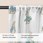 Peter Rabbit Garden Gate 51 x 72 in Door Curtain (QUE)