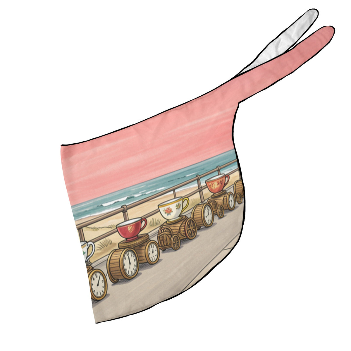 Alice Clockwork Tea Parade Beach Sarong Wrap (QUE)