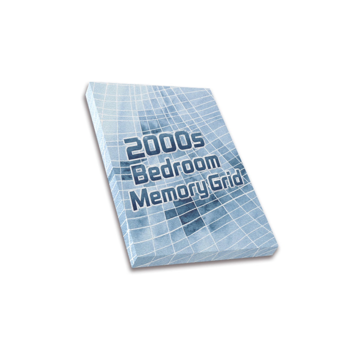2000s Bedroom Memory Grid Frame Canvas Print 8"x10"
