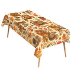 Squirrels 178cm x 140cm Rectangular Tablecloth 70x55inch (QUE)