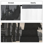Count Orlok Mountain Rail 52 x 84 in Window Curtain Set