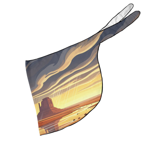 Monument Valley Ribbon Clouds Beach Sarong Wrap (QUE)