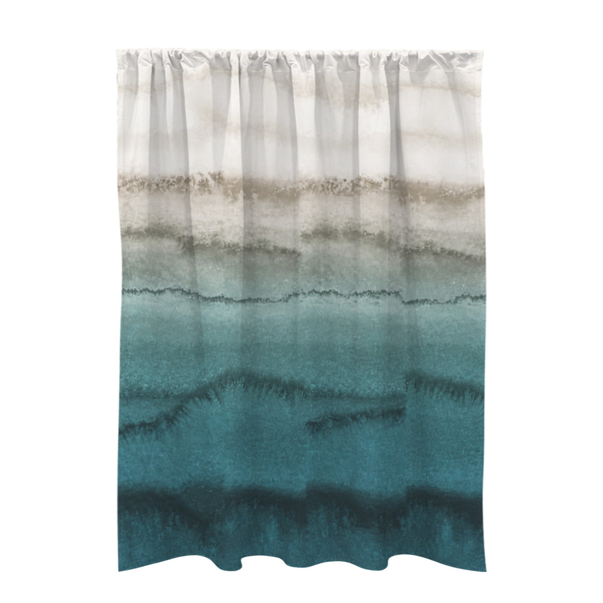 Quiet Coastal Tidepool 51 x 72 in Door Curtain (QUE)