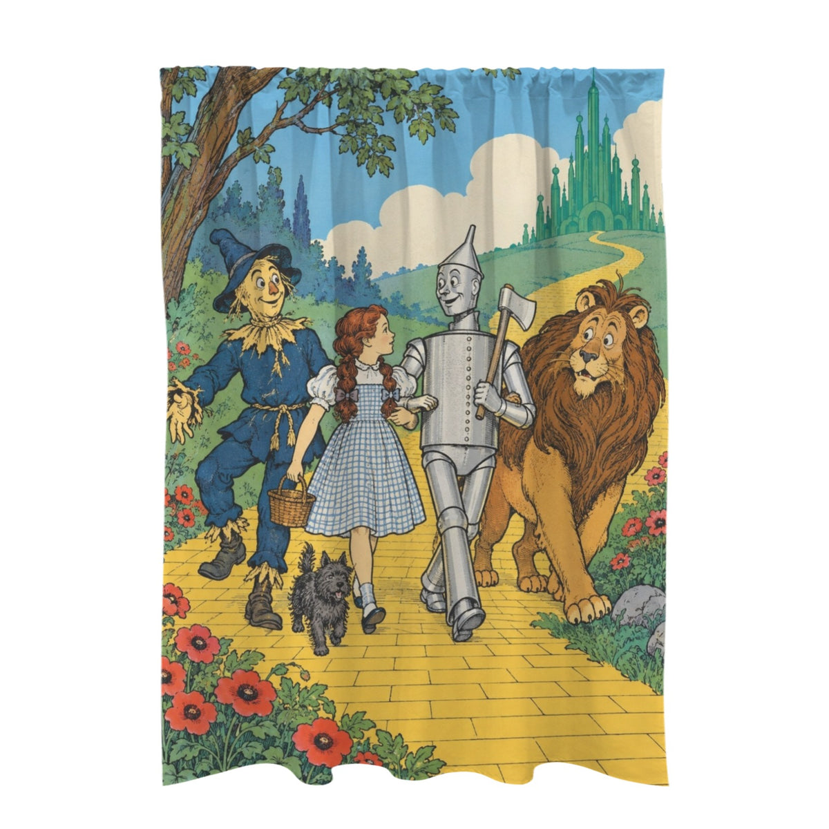 Denslow Oz Road — 51 x 72 in Door Curtain (QUE)