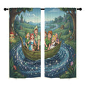 Peter Pan Constellation Sail 52 x 84 in Window Curtain Set