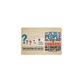 We The People 12 x 8 in Metal Tin Sign