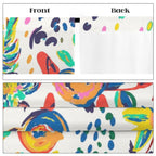 Maximalist Garden Blooms 52 x 84 in Window Curtain Set