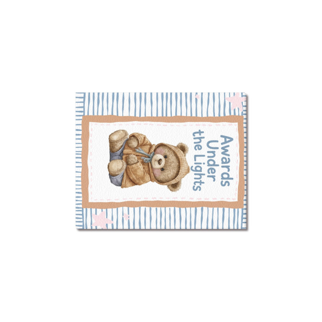Awards Under the Lights Teddy Bear Frame Canvas Print 8"x10"