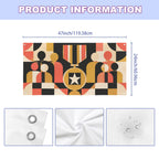 Bauhaus Medal of Honor 47 x 24 in Festival Banner
