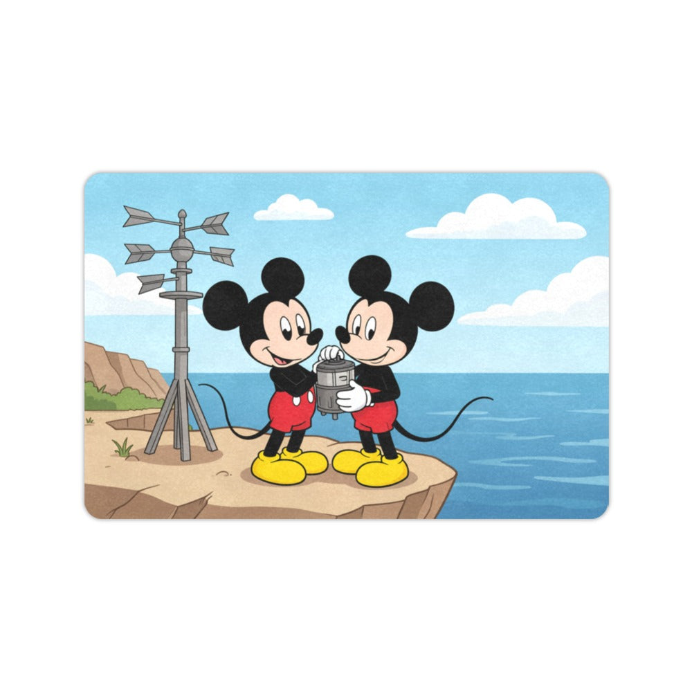 Mickey Cliff Weather Station 23.6 x 15.7 in Doormat