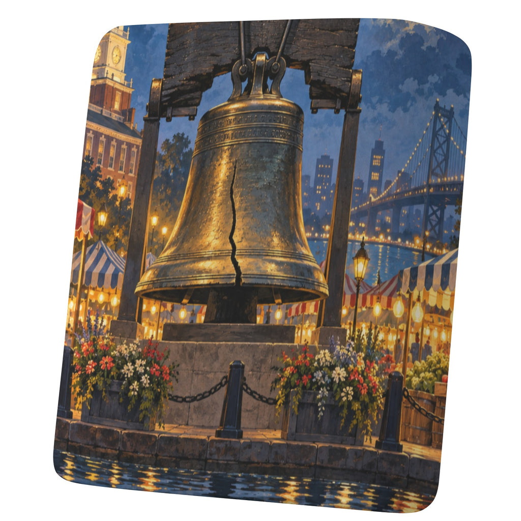 Liberty Bell Night Market Striped 25 x 27.5 x 8 in Sofa Cushion Cover