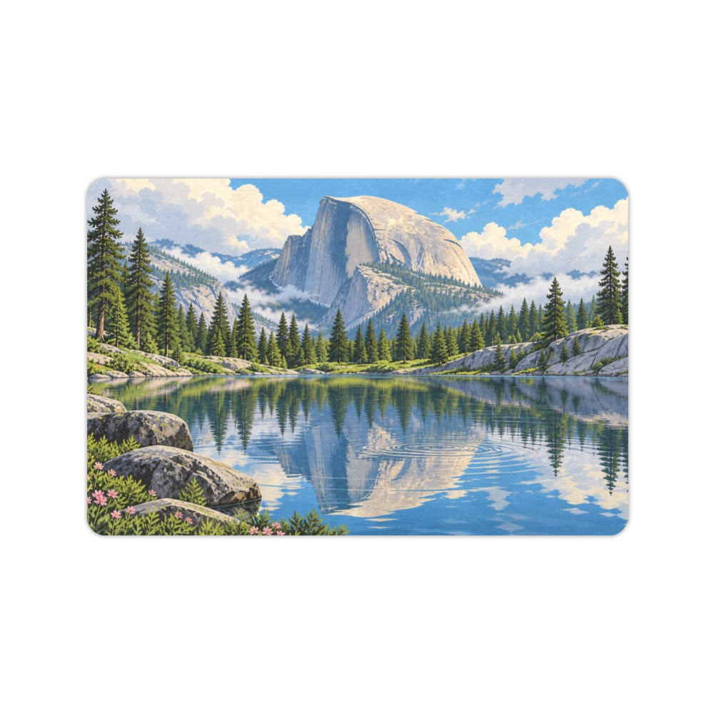 Rainwashed Half Dome Lake 23.6 x 15.7 in Doormat