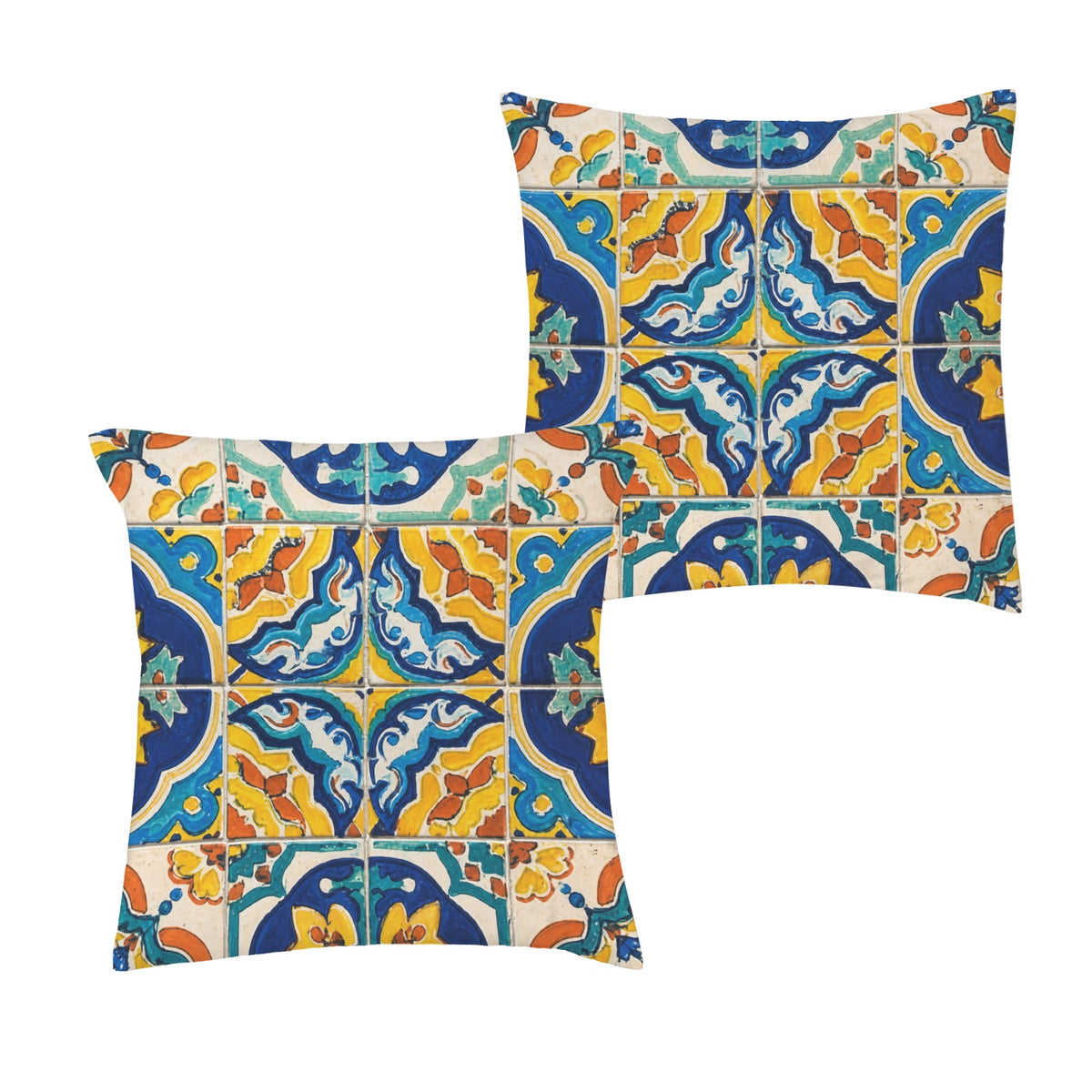 Hispanic Heritage Marigold Geometry 16 x 16 in Envelope Pillow Case
