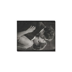 Edison The Kiss Frame Frame Canvas Print 8"x10"